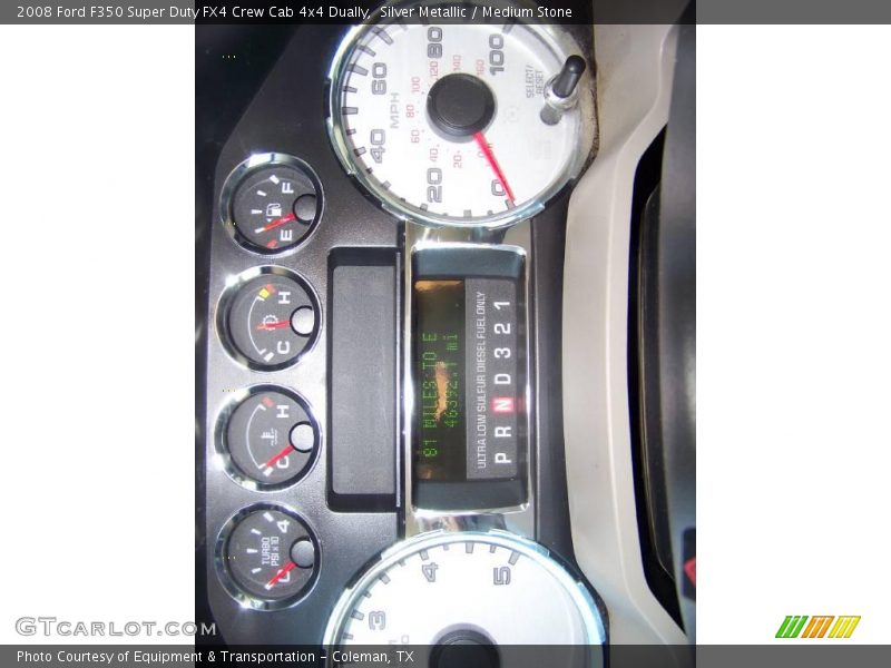 Silver Metallic / Medium Stone 2008 Ford F350 Super Duty FX4 Crew Cab 4x4 Dually