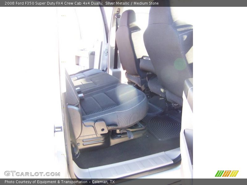 Silver Metallic / Medium Stone 2008 Ford F350 Super Duty FX4 Crew Cab 4x4 Dually