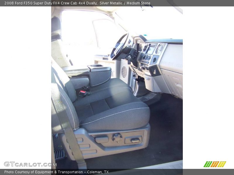 Silver Metallic / Medium Stone 2008 Ford F350 Super Duty FX4 Crew Cab 4x4 Dually