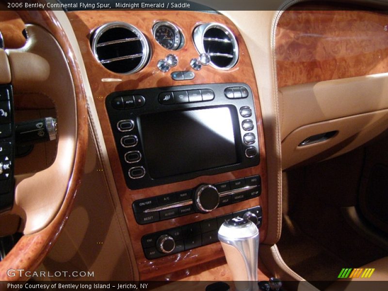 Midnight Emerald / Saddle 2006 Bentley Continental Flying Spur