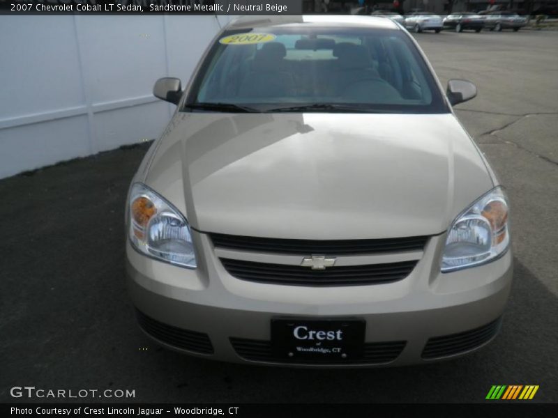 Sandstone Metallic / Neutral Beige 2007 Chevrolet Cobalt LT Sedan