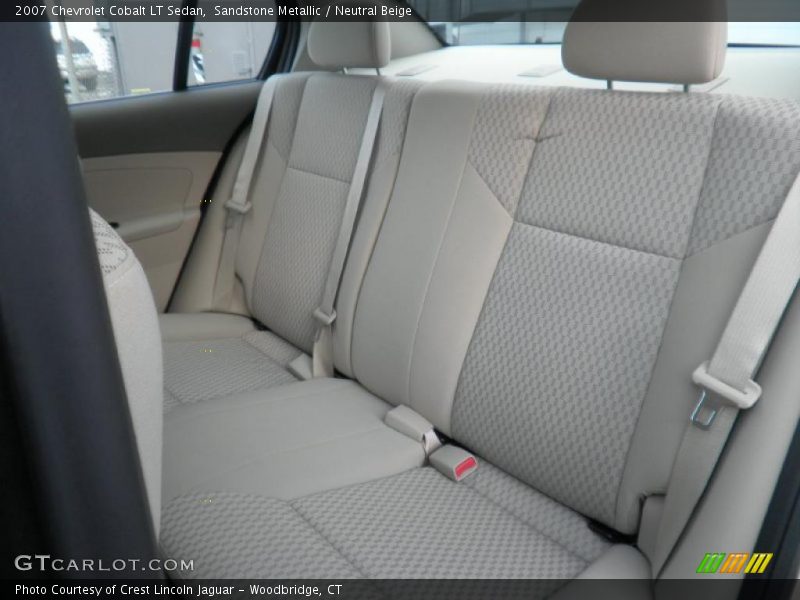 Sandstone Metallic / Neutral Beige 2007 Chevrolet Cobalt LT Sedan
