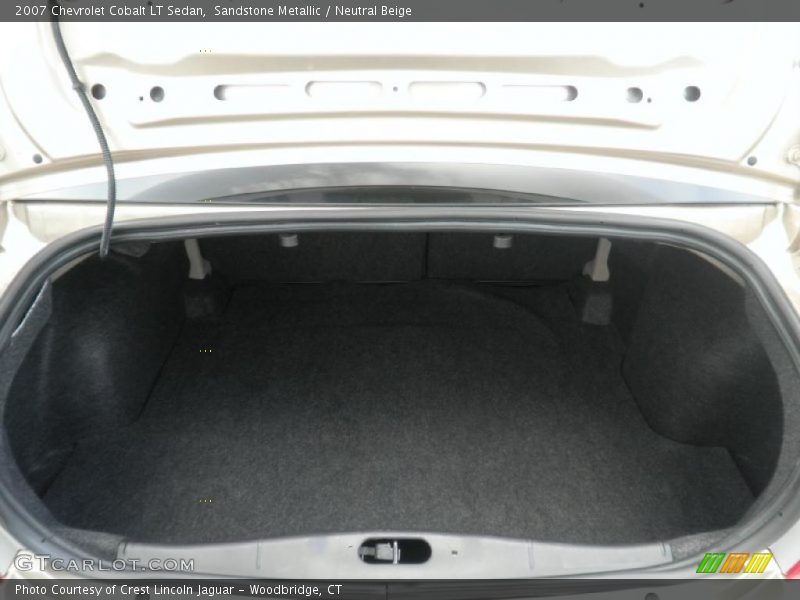 Sandstone Metallic / Neutral Beige 2007 Chevrolet Cobalt LT Sedan