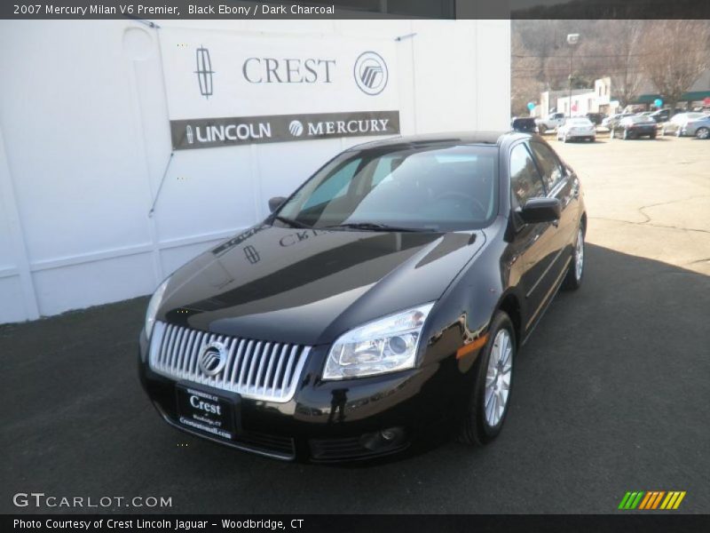 Black Ebony / Dark Charcoal 2007 Mercury Milan V6 Premier