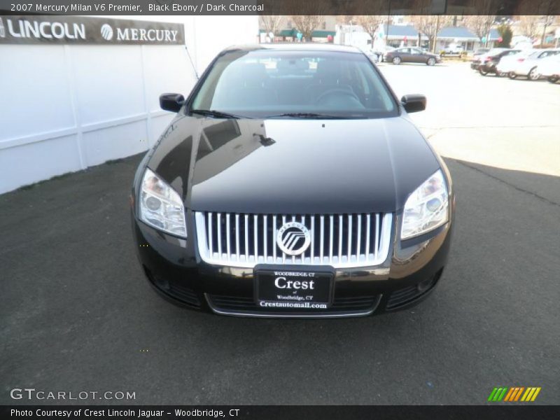 Black Ebony / Dark Charcoal 2007 Mercury Milan V6 Premier