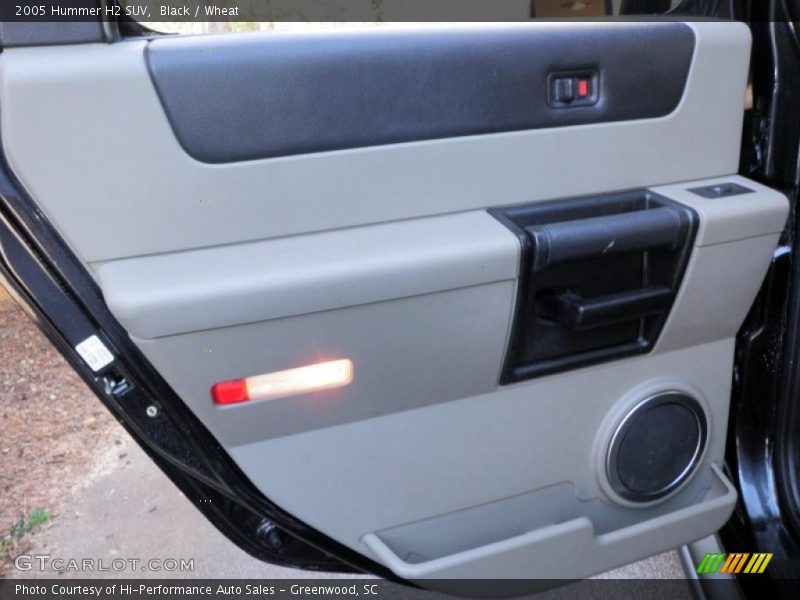 Black / Wheat 2005 Hummer H2 SUV