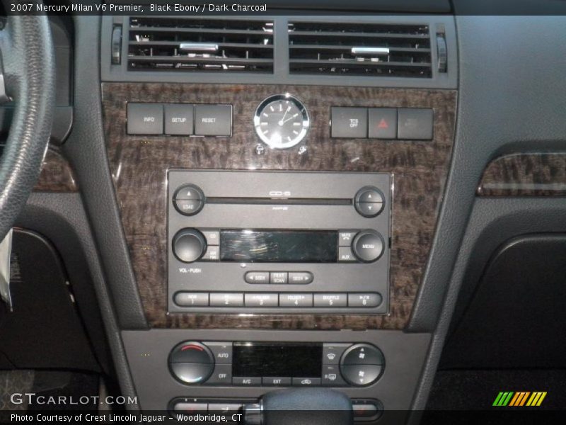 Black Ebony / Dark Charcoal 2007 Mercury Milan V6 Premier