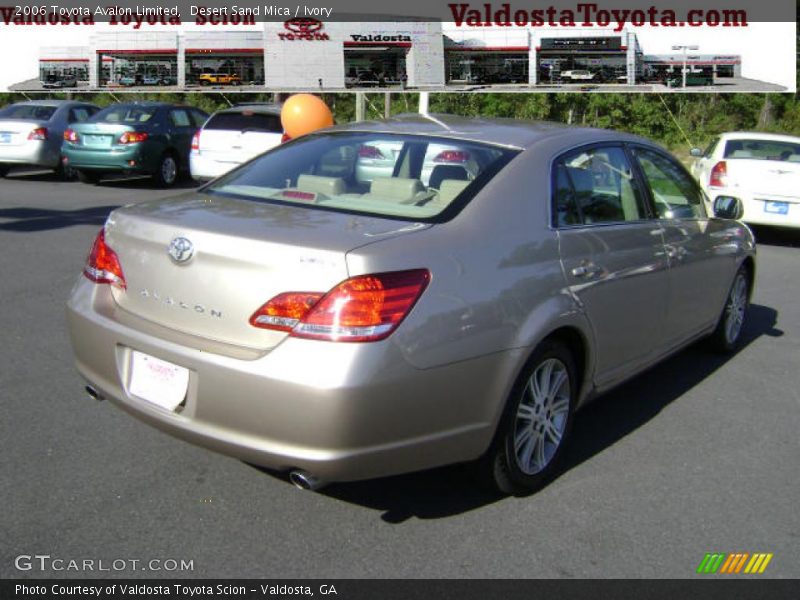 Desert Sand Mica / Ivory 2006 Toyota Avalon Limited