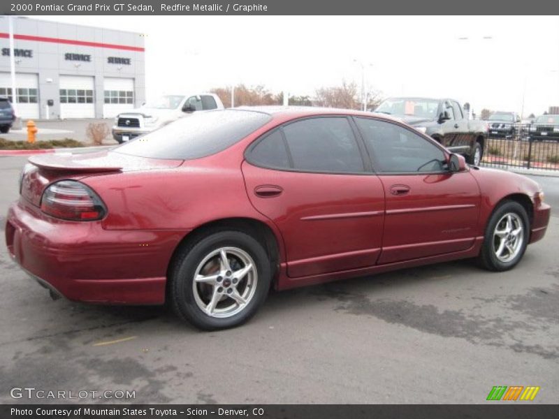 Redfire Metallic / Graphite 2000 Pontiac Grand Prix GT Sedan