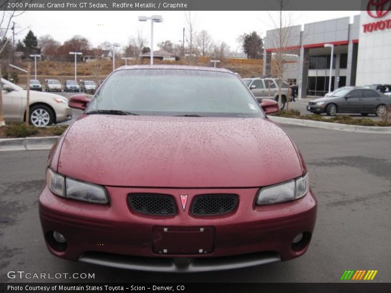Redfire Metallic / Graphite 2000 Pontiac Grand Prix GT Sedan