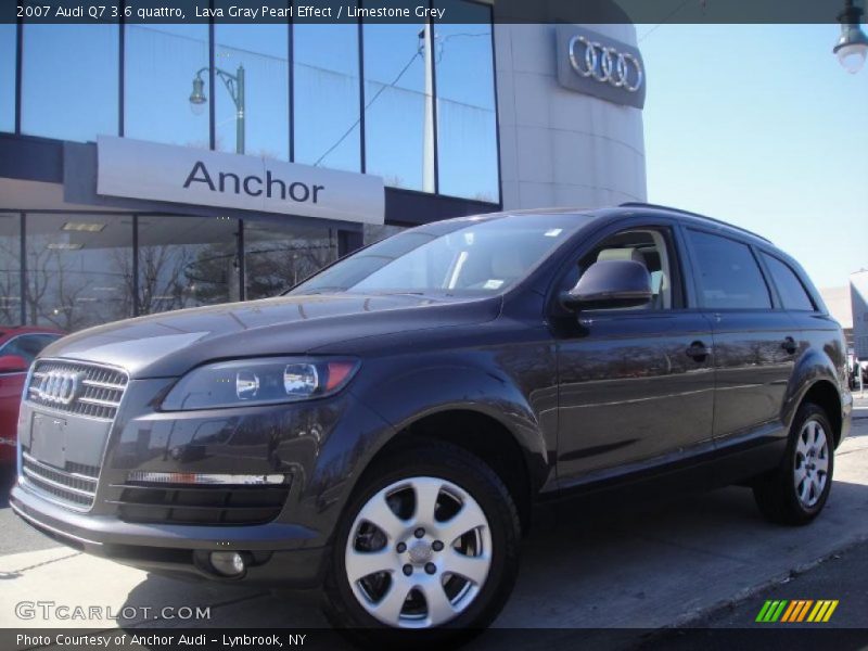 Lava Gray Pearl Effect / Limestone Grey 2007 Audi Q7 3.6 quattro