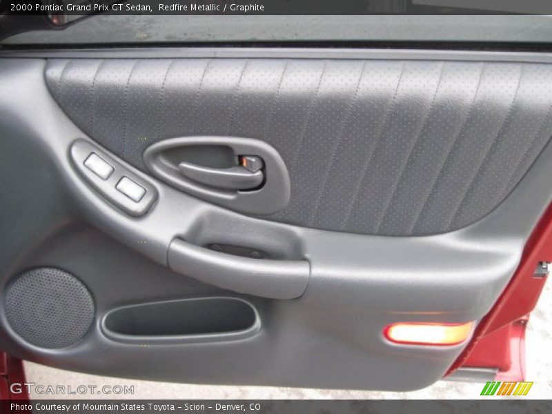 Redfire Metallic / Graphite 2000 Pontiac Grand Prix GT Sedan