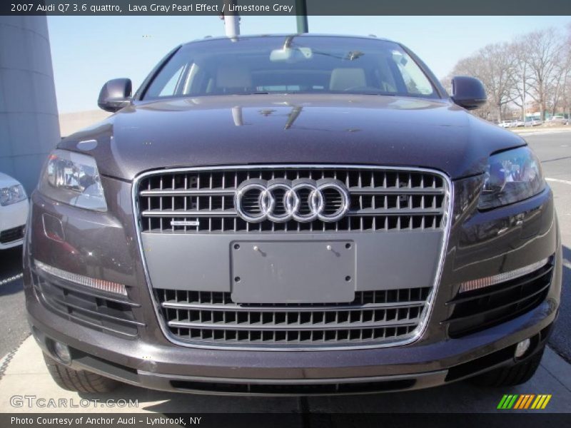 Lava Gray Pearl Effect / Limestone Grey 2007 Audi Q7 3.6 quattro