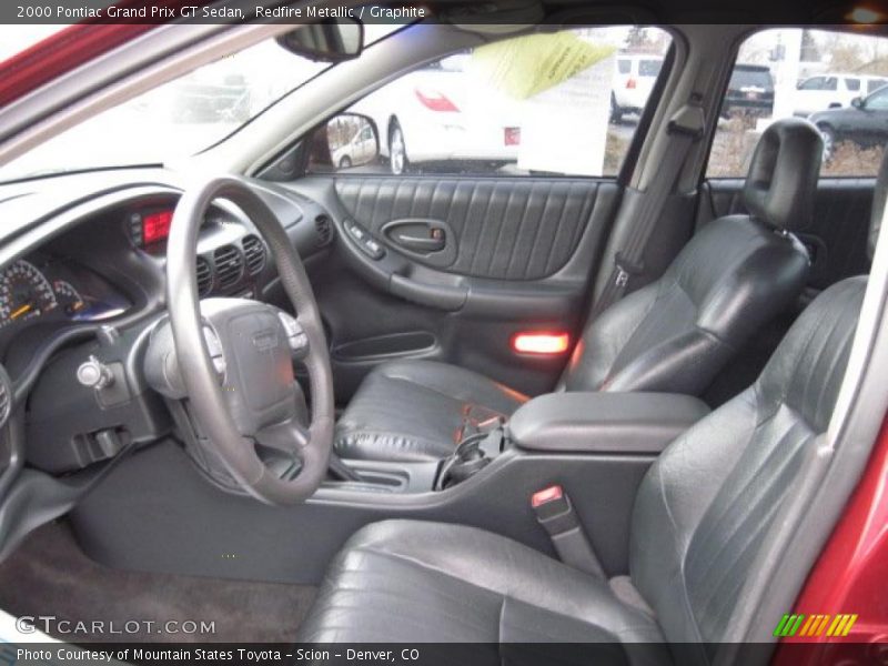 Redfire Metallic / Graphite 2000 Pontiac Grand Prix GT Sedan