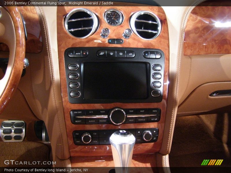 Midnight Emerald / Saddle 2006 Bentley Continental Flying Spur