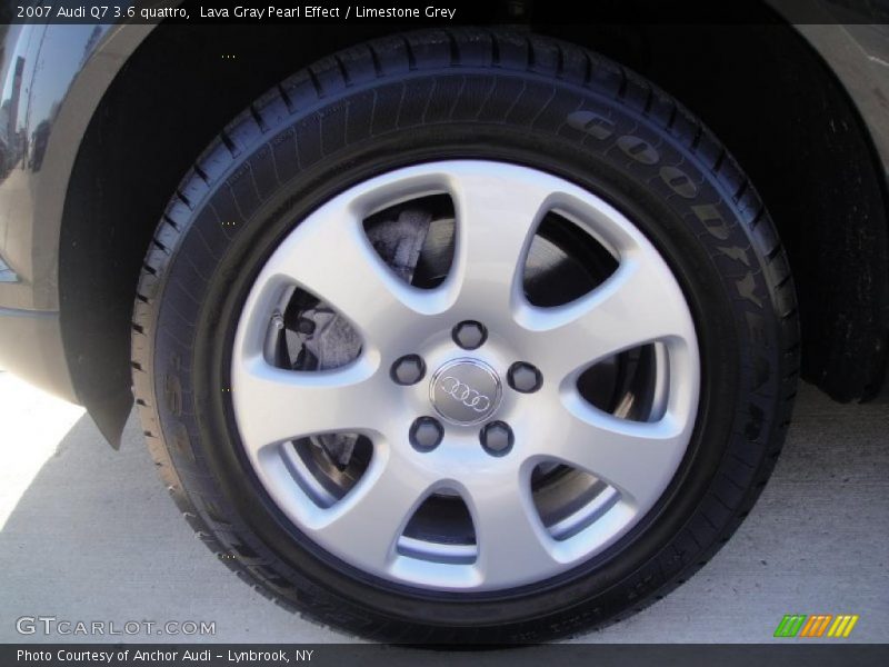 Lava Gray Pearl Effect / Limestone Grey 2007 Audi Q7 3.6 quattro