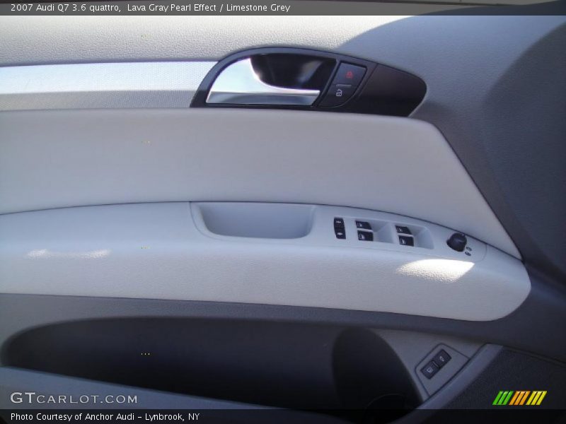 Lava Gray Pearl Effect / Limestone Grey 2007 Audi Q7 3.6 quattro