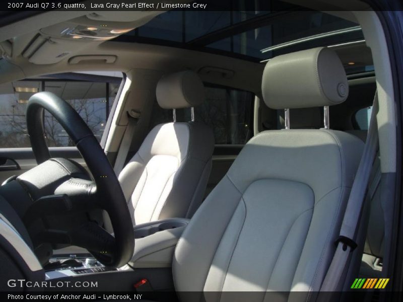 Lava Gray Pearl Effect / Limestone Grey 2007 Audi Q7 3.6 quattro