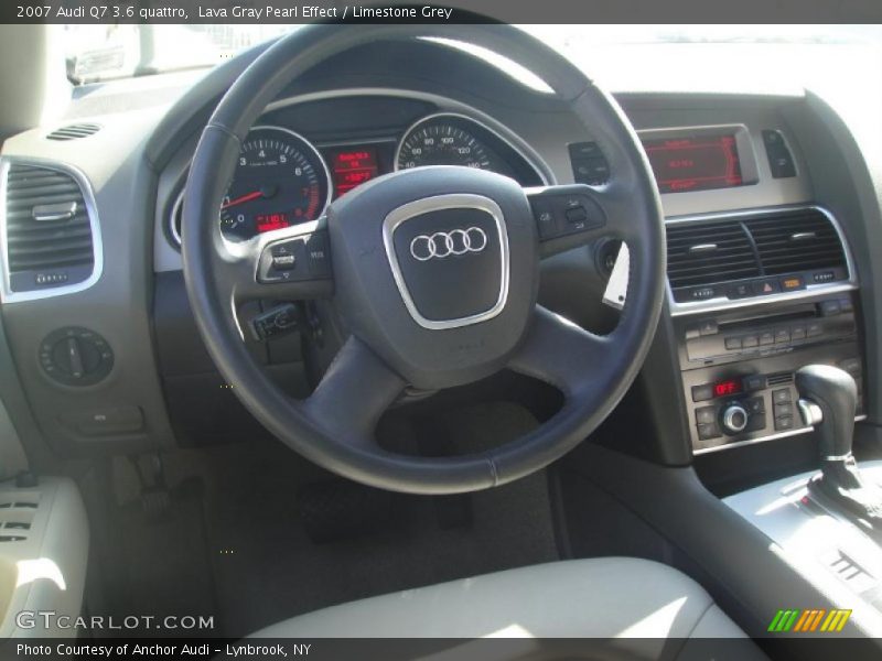 Lava Gray Pearl Effect / Limestone Grey 2007 Audi Q7 3.6 quattro