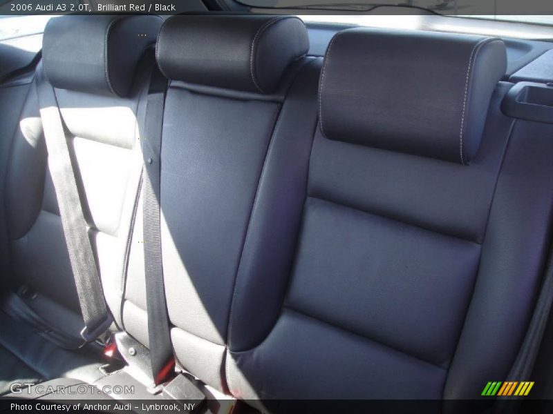 Brilliant Red / Black 2006 Audi A3 2.0T