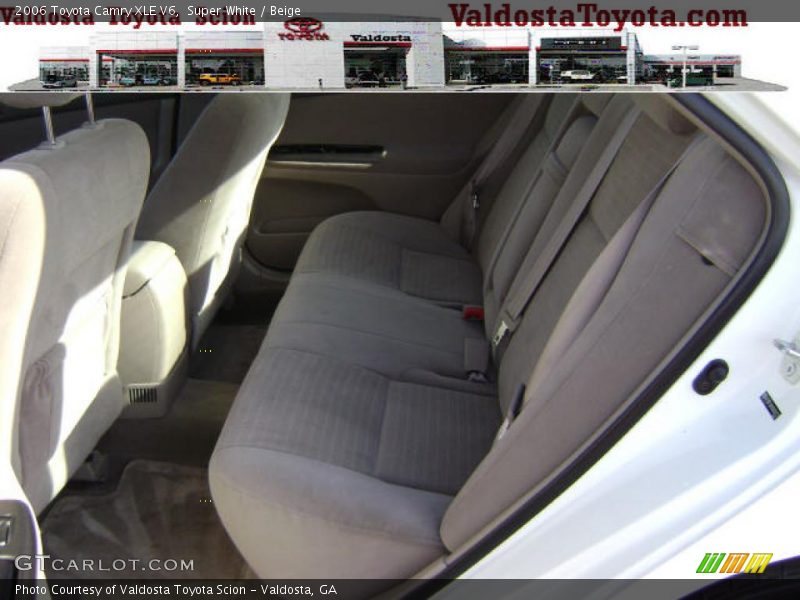 Super White / Beige 2006 Toyota Camry XLE V6