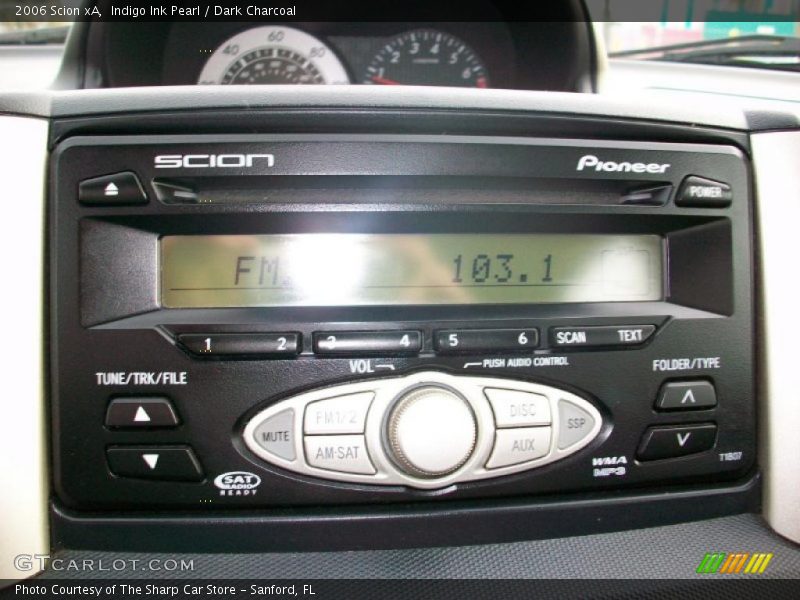 Indigo Ink Pearl / Dark Charcoal 2006 Scion xA