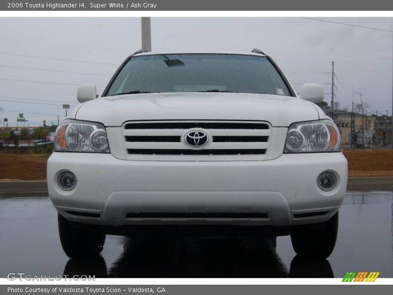 Super White / Ash Gray 2006 Toyota Highlander I4