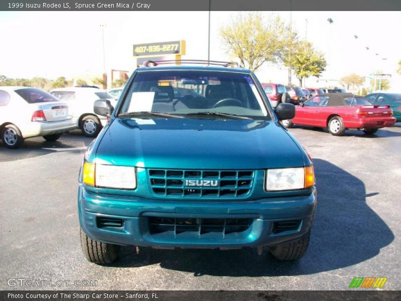 Spruce Green Mica / Gray 1999 Isuzu Rodeo LS