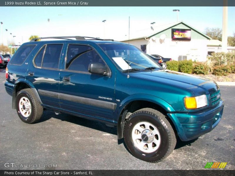 Spruce Green Mica / Gray 1999 Isuzu Rodeo LS