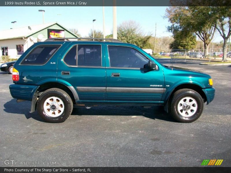 Spruce Green Mica / Gray 1999 Isuzu Rodeo LS