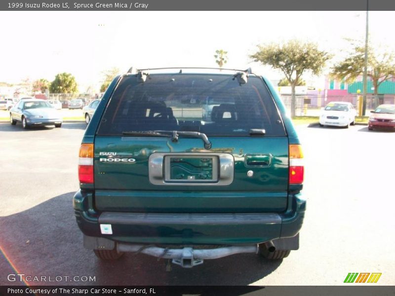 Spruce Green Mica / Gray 1999 Isuzu Rodeo LS