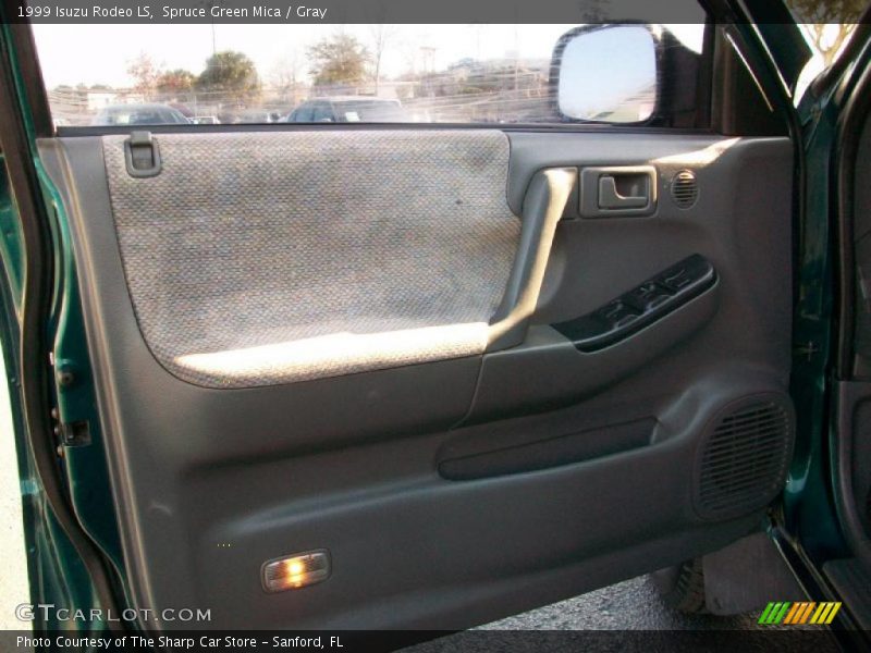 Spruce Green Mica / Gray 1999 Isuzu Rodeo LS