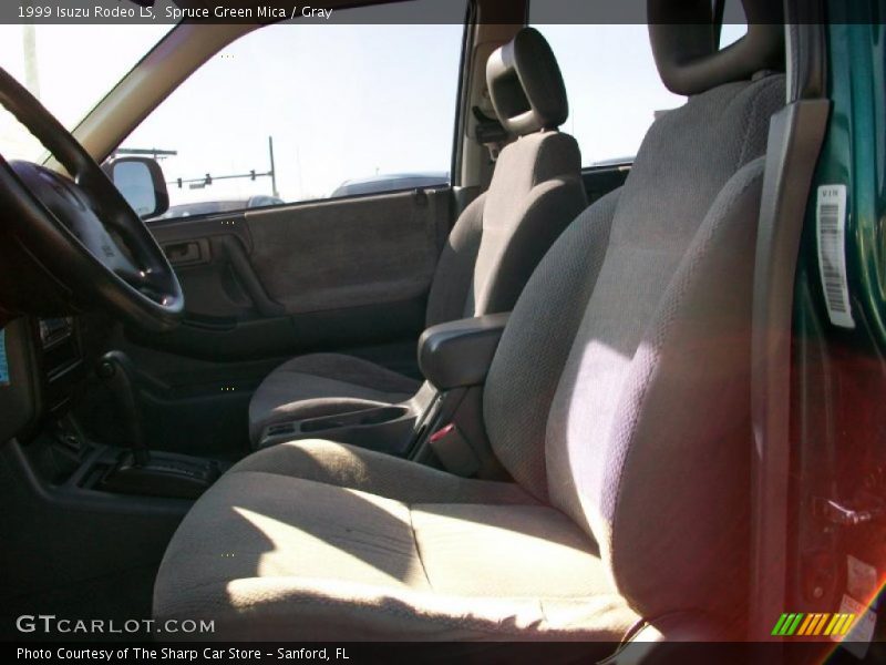 Spruce Green Mica / Gray 1999 Isuzu Rodeo LS