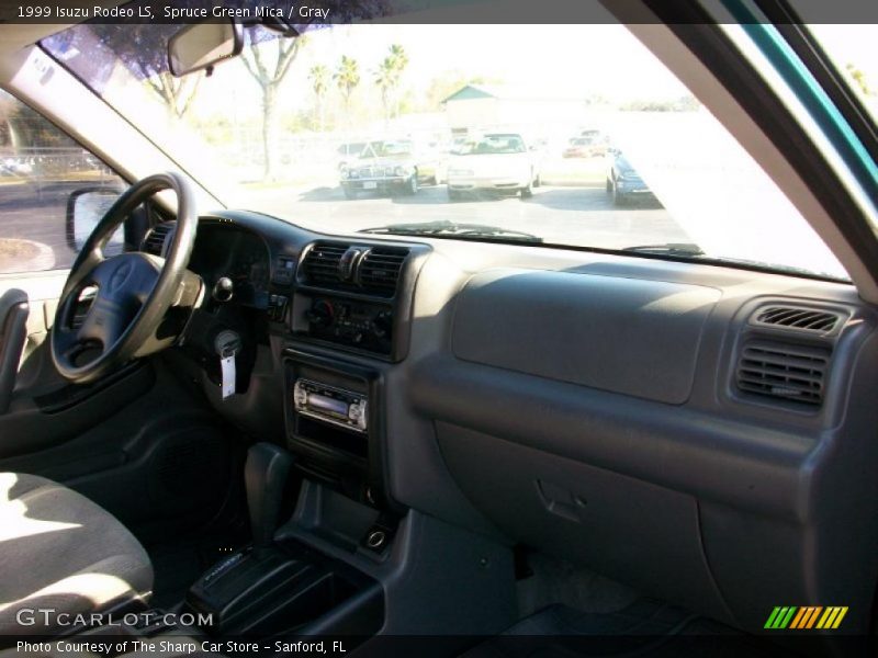 Spruce Green Mica / Gray 1999 Isuzu Rodeo LS