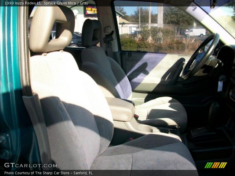 Spruce Green Mica / Gray 1999 Isuzu Rodeo LS