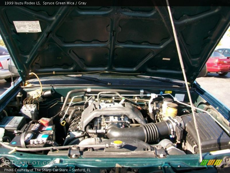 Spruce Green Mica / Gray 1999 Isuzu Rodeo LS