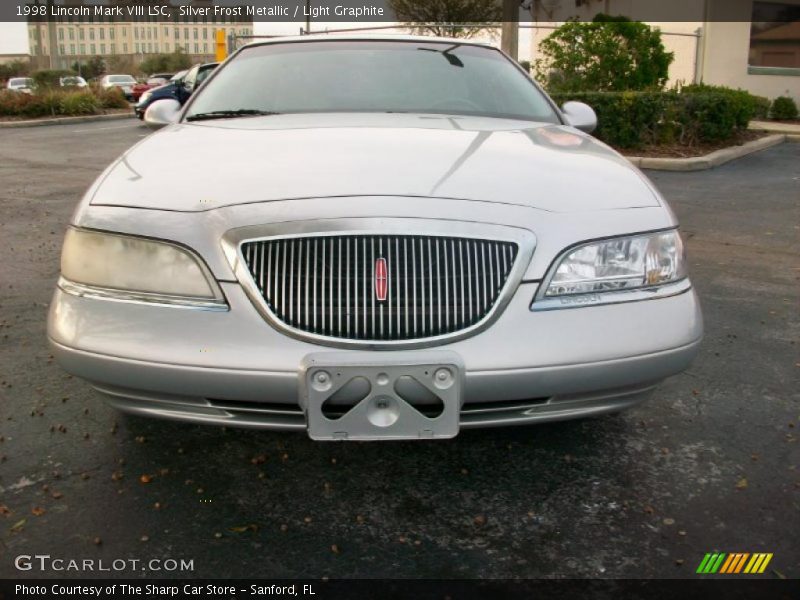 Silver Frost Metallic / Light Graphite 1998 Lincoln Mark VIII LSC
