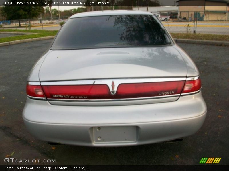 Silver Frost Metallic / Light Graphite 1998 Lincoln Mark VIII LSC