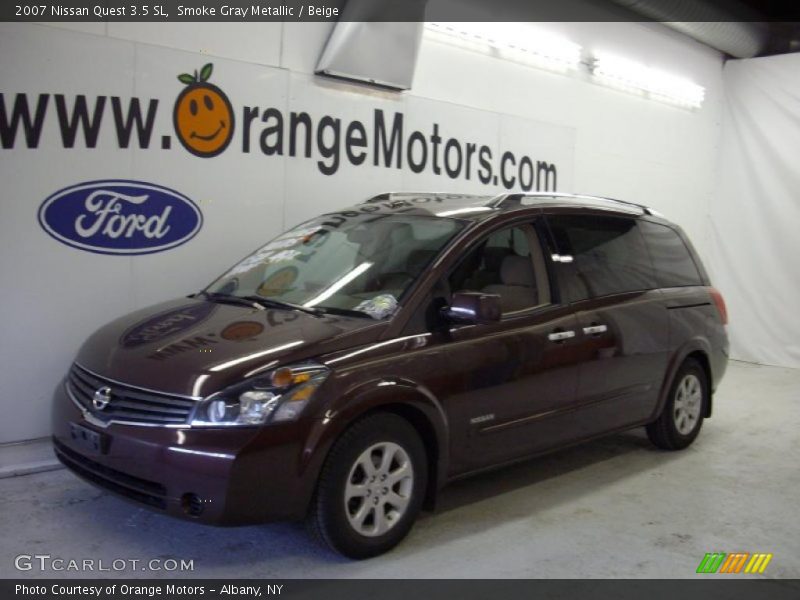 Smoke Gray Metallic / Beige 2007 Nissan Quest 3.5 SL