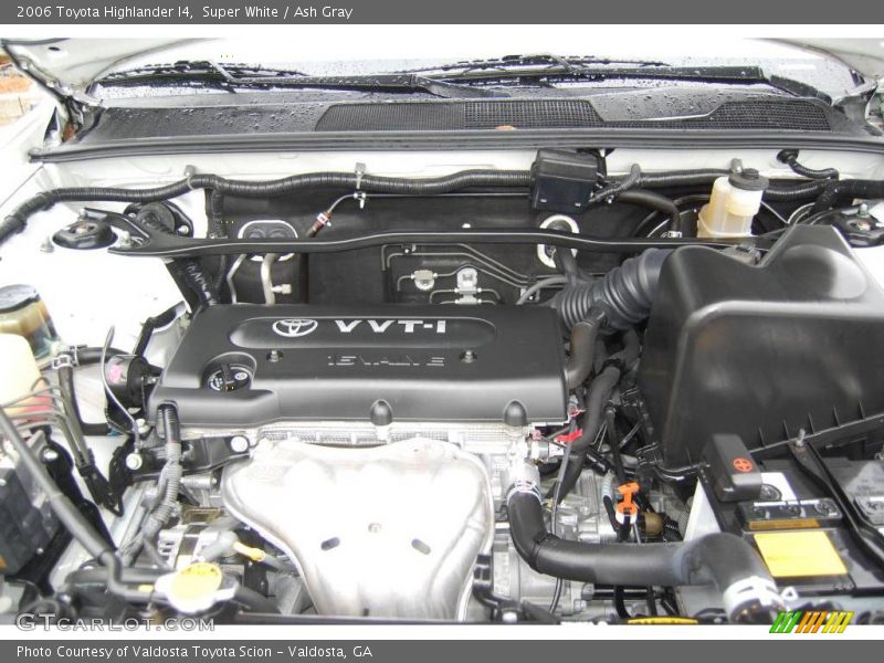 Super White / Ash Gray 2006 Toyota Highlander I4