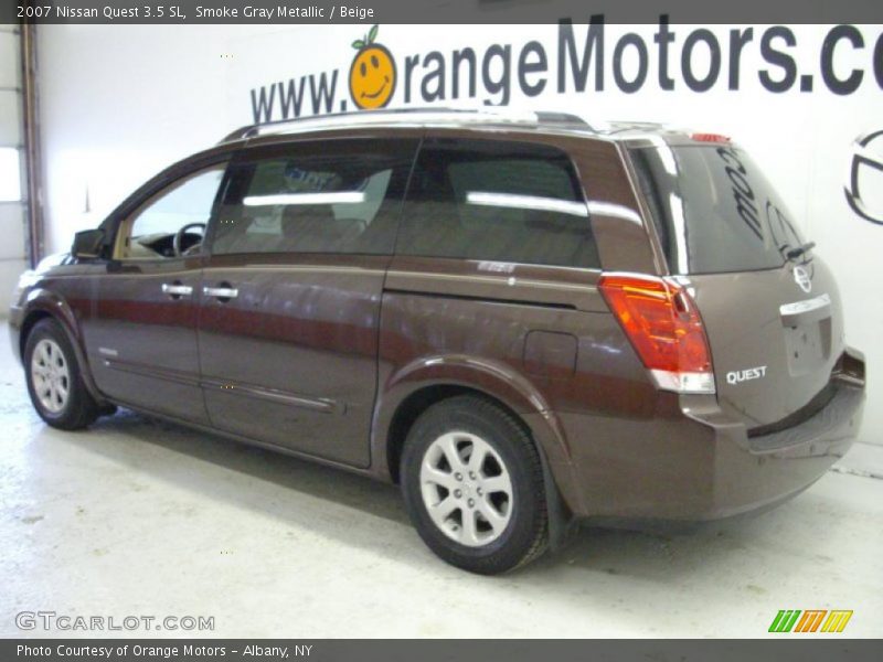 Smoke Gray Metallic / Beige 2007 Nissan Quest 3.5 SL