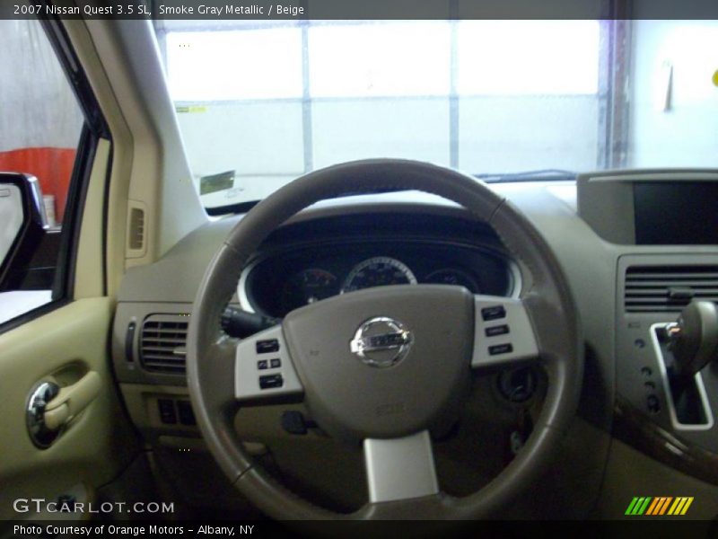 Smoke Gray Metallic / Beige 2007 Nissan Quest 3.5 SL