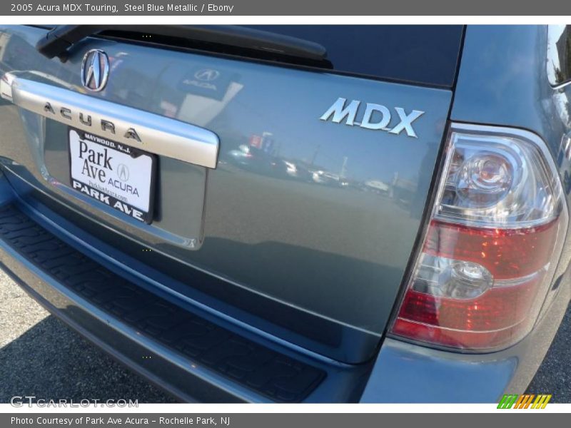 Steel Blue Metallic / Ebony 2005 Acura MDX Touring