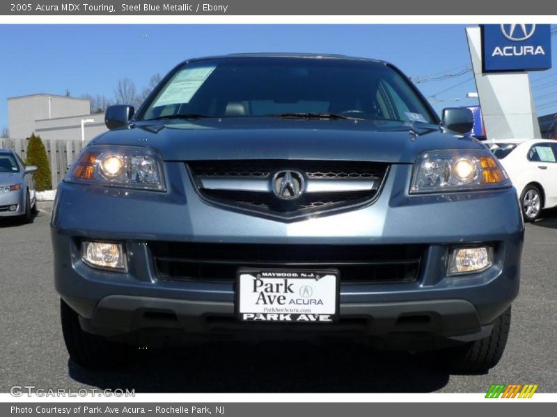 Steel Blue Metallic / Ebony 2005 Acura MDX Touring