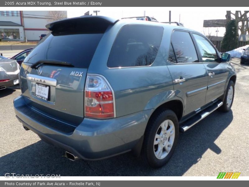 Steel Blue Metallic / Ebony 2005 Acura MDX Touring