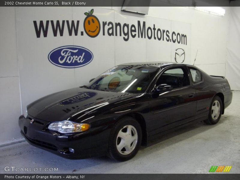 Black / Ebony 2002 Chevrolet Monte Carlo SS