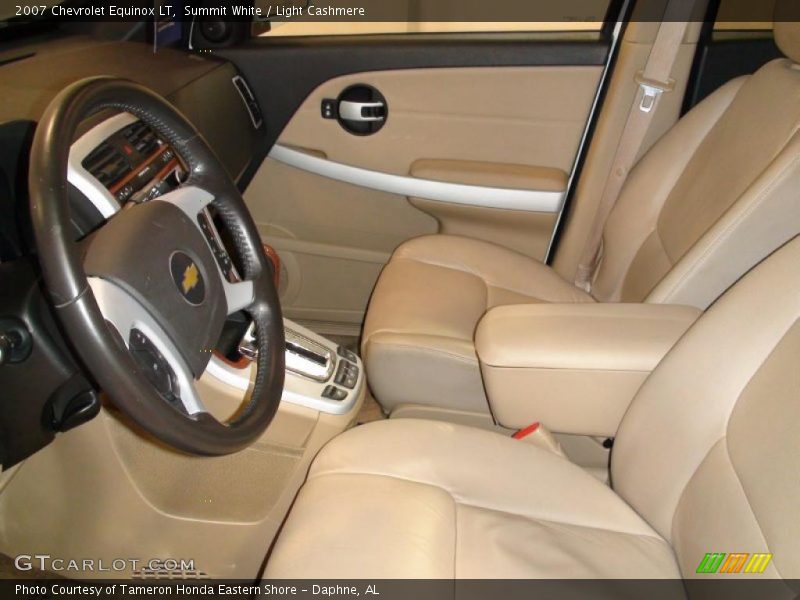 Summit White / Light Cashmere 2007 Chevrolet Equinox LT