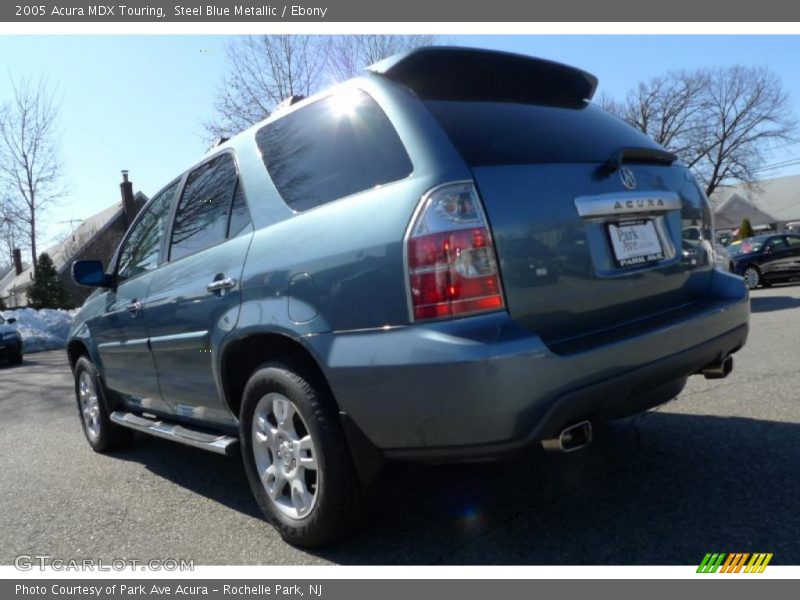 Steel Blue Metallic / Ebony 2005 Acura MDX Touring