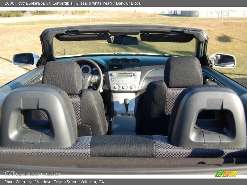 Blizzard White Pearl / Dark Charcoal 2008 Toyota Solara SE V6 Convertible