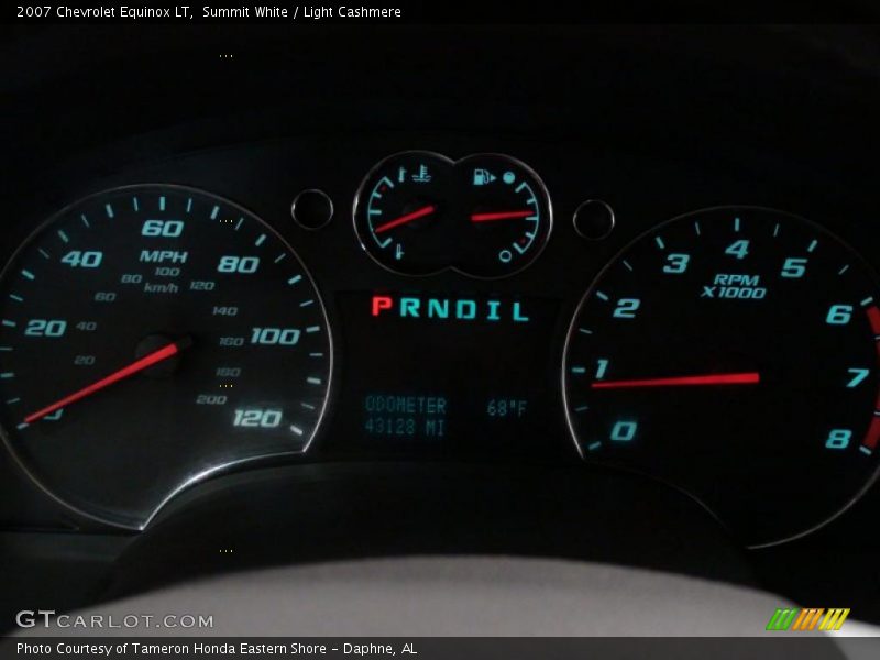 Summit White / Light Cashmere 2007 Chevrolet Equinox LT